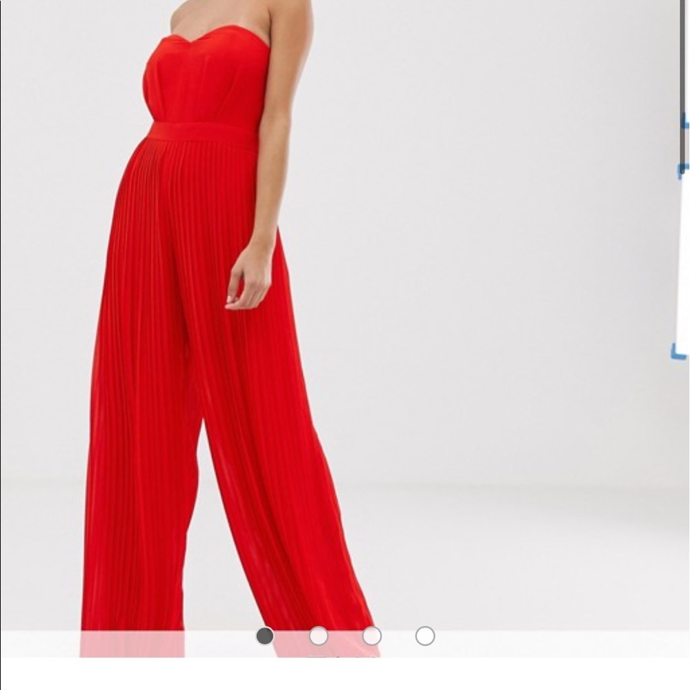 Size 14 asks strapless jumpsuit
